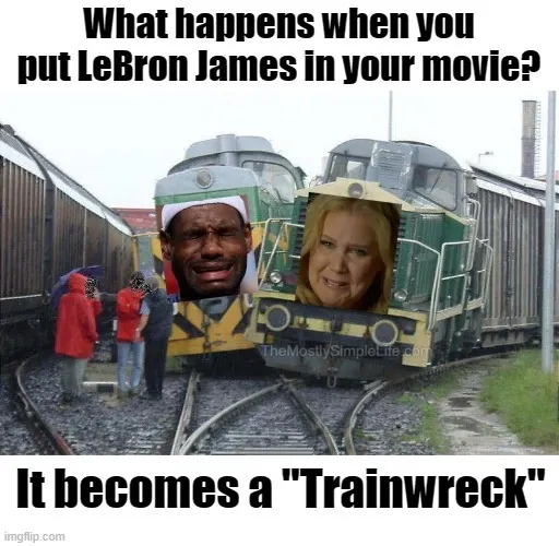 What happens when you put LeBron James in your movie?
It becomes a "Trainwreck."