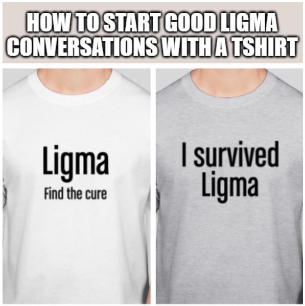 Beware Of The Ligma Variant Joke T-Shirt