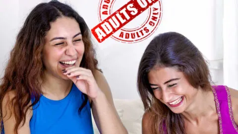 header image showing 2 adult women laughing