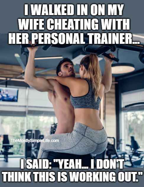 personal trainer joke