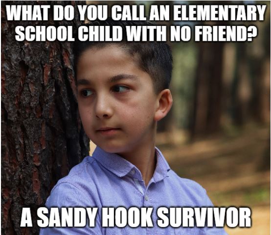 bad joke about elementary school child with no friend