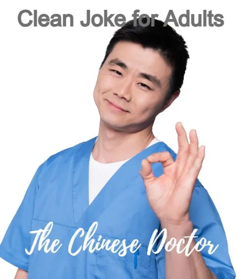 header image for clean joke about a chinese doctor
