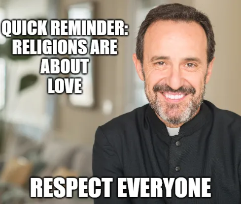 reminder to respect everyone