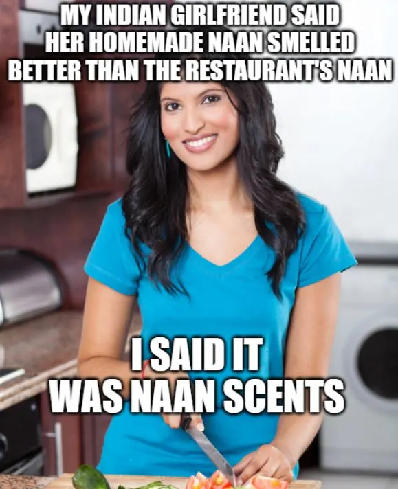 indian joke about naan bread