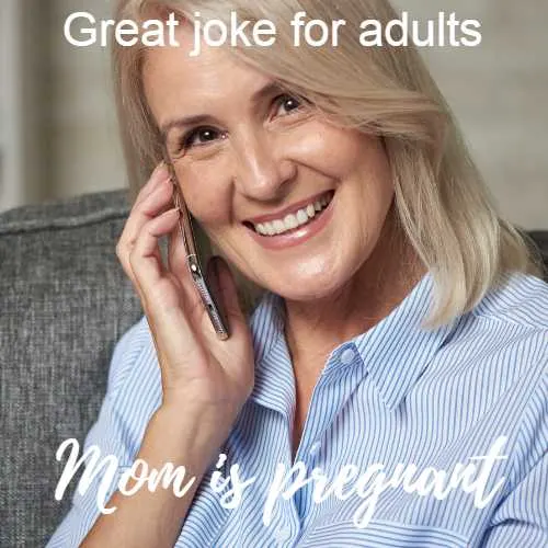 header image for a joke about mom being pregnant