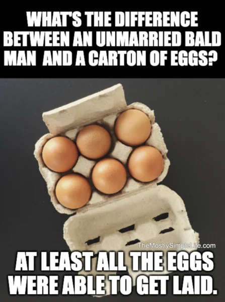 Carton of eggs.