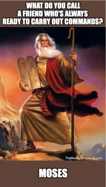 Moses image.